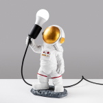 Tafellamp Astronaut Wit/Goud