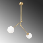 Hanglamp Cambaz 2-Lichts Goud