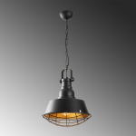 Hanglamp Saglam Industry Zwart