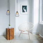 Hanglamp Kese 2-Lichts Zwart