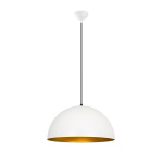 Hanglamp Sivani Dome Wit/Goud