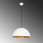 Hanglamp Sivani Dome Wit/Goud