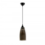 Hanglamp Smoked Long Zwart