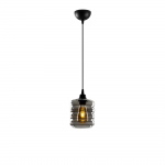 Hanglamp Smoked Tube Zwart