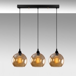 Hanglamp Gold Glas 3-Lichts