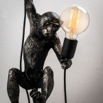 Wandlamp Singe Zwart