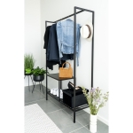 House Nordic Bloempotten Ardola Set van 2 Staal Zwart