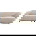 Tower Living Bank Leicester Sofa 240 Round Right Copenhagen 900 Light Ivory