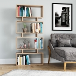 Boekenkast Langdon Melamine Naturel