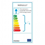 Hanglamp Beste Metaal Zwart Goud 5-Lichts