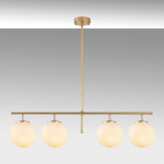 Hanglamp Roe 4-Lichts Shiny Goud