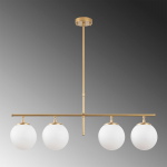 Hanglamp Roe 4-Lichts Shiny Goud