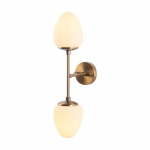 Wandlamp Camflo 2-Lichts Goud