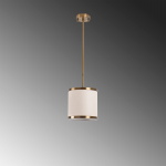 Hanglamp Way 1-Lichts Goud Small