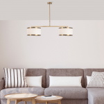 Hanglamp Way 2-Lichts Goud