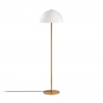 Vloerlamp Mixed Bol Wit/Goud