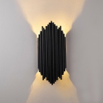 Wandlamp Kara Zwart