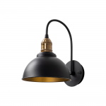 Wandlamp Varzan Zwart