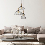 Hanglamp Dear 3-Lichts Zwart