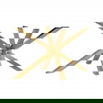Richmond Eettafelpoot Matrix Goud Conrad
