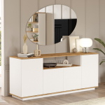 Dressoir Fethiye Wit/Naturel 180cm