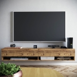 Tv-Meubel Hangend Faroe Melamine Naturel