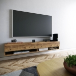 Tv-Meubel Hangend Faroe Melamine Naturel