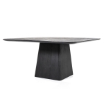 Eleonora Eettafel Aron Vierkant 150cm Zwart