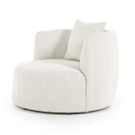 Eleonora Fauteuil Louis Met Kussen Beige Spark