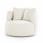 Eleonora Fauteuil Louis Met Kussen Beige Spark