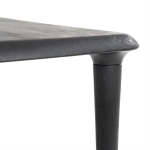 Eleonora Eettafel Jiska 160x90 Zwart