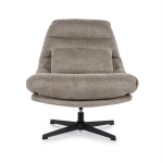 Eleonora Fauteuil Cooper Met Kussen Bruin Houston