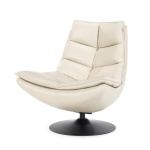 Eleonora Fauteuil Sven Beige Boho Leer