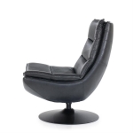 Eleonora Fauteuil Sven Zwart Boho Leer