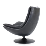 Eleonora Fauteuil Sven Zwart Boho Leer