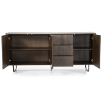 Eleonora Dressoir James Mangohout Naturel 180cm