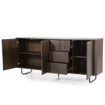 Eleonora Dressoir James Mangohout Naturel 180cm