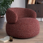 Eleonora Fauteuil Maeve Burgundy Maywood