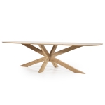 Eleonora Eettafel Nikki 280x100cm Naturel