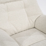 Eleonora Fauteuil Caleb Beige Salerno