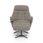 Eleonora Fauteuil Caleb Taupe Salerno