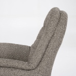 Eleonora Fauteuil Caleb Taupe Salerno