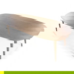 Eleonora Eettafel Elijah 260x100cm Eiken Bruin