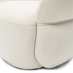 Rivièra Maison Fauteuil San Remo Bouclé Wit