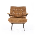 Eleonora Fauteuil Bastiaan Cognac Java Leder