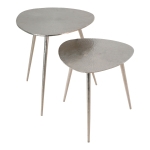 Lesli Living Bijzettafel Shine Brush 51cm