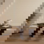 Kave Home Salontafel Pirita Eikenhout Donkerbruin 70,6x70cm