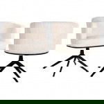 Richmond Draaistoel Cheyenne Beige Chenille