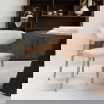 Eetkamerstoel Alexia Beige/Beige - Giga Meubel