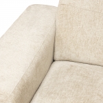 Bank Milan 3,5-zits Links Taupe - Giga Meubel